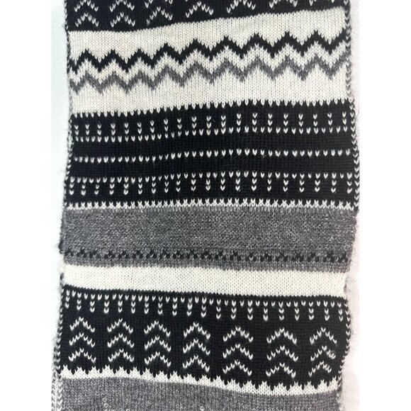 Bebe Vintage Y2K Aztec Print Scarf Wrap Women’s Retro Cozy Bohemian Western - Picture 3 of 4